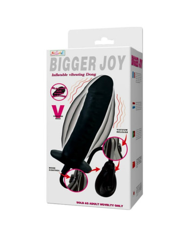 BAILE - BIGGER JOY PRIPUČIAMAS DILDO SU VIBRACIJA 16 CM