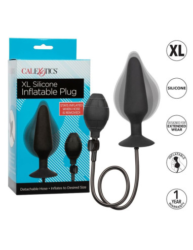 CALEXOTICS - XL dydžio pripučiamas silikoninis kaištis
