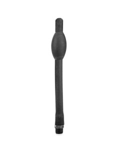 ALL BLACK - DUŠO ANALINIS DUŠO VARIKLIS IŠ SUKURIAMO SILIKONIO 27 CM