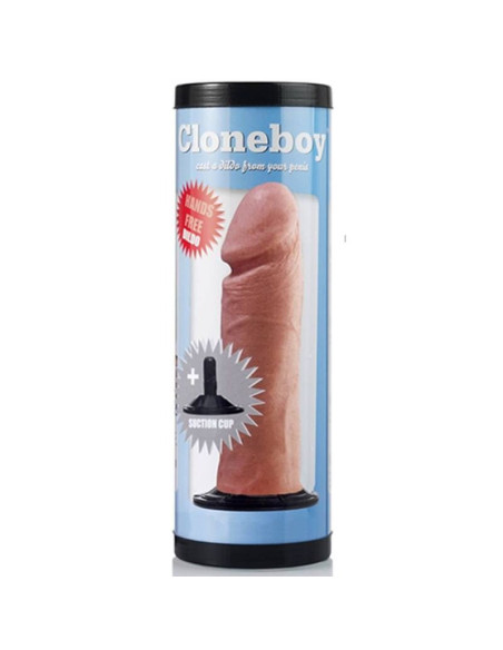 CLONEBOY - Dildo ir siurbimo dangtelis rožinis