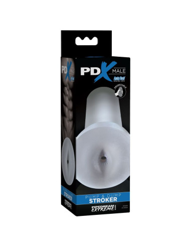 PDX MALE SIURBLYS IR IŠLEIDIMO STUMOKLIS - SKAIDRUS