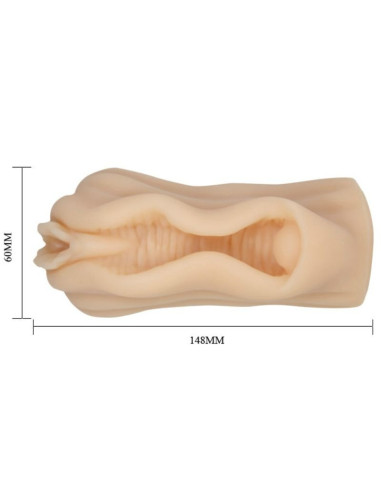 BAILE - MINI MALE MASTURBATOR VAGINA LIPS DESIGN