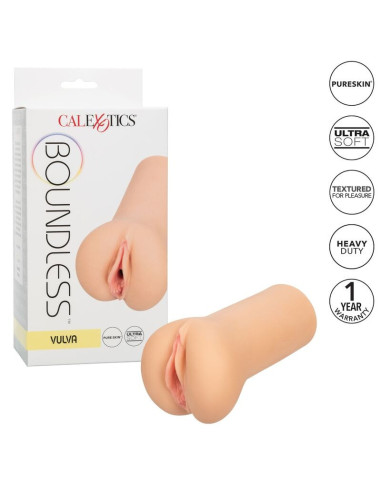 CALEXOTICS - BOUNDLESS VULVA STROKER LIGHT SKIN