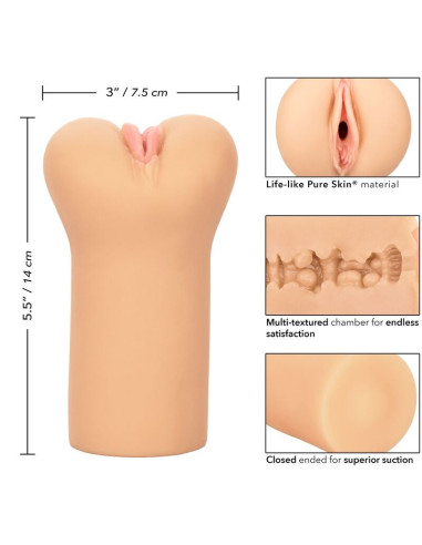 CALEXOTICS - BOUNDLESS VULVA STROKER LIGHT SKIN