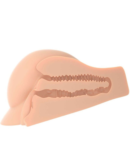 PDX PLUS - IDEALUS 10 DUAL BOOTY MASTURBATORIUS SU DVIGUBU ĮĖJIMU