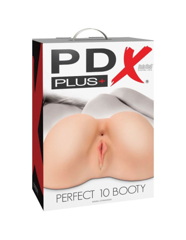 PDX PLUS - IDEALUS 10 DUAL BOOTY MASTURBATORIUS SU DVIGUBU ĮĖJIMU
