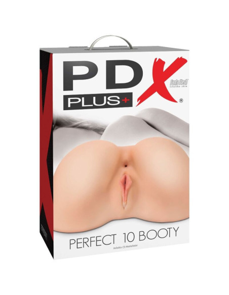 PDX PLUS - IDEALUS 10 DUAL BOOTY MASTURBATORIUS SU DVIGUBU ĮĖJIMU