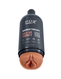 PDX PLUS - STROKER MASTURBATORIUS, DISKRETIŠKO DIZAINO BUTELIUKAS, MILK ME HONEY CANDY ŠAMPŪNAS 2