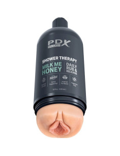 PDX PLUS - STROKER MASTURBATORIUS, DISKRETIŠKO DIZAINO MILK ME HONEY ŠAMPŪNO BUTELIS 2