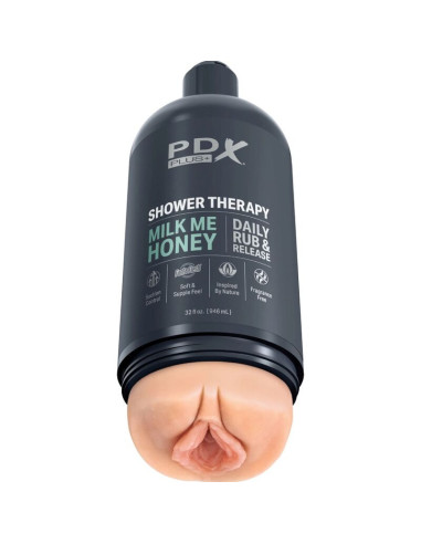 PDX PLUS - STROKER MASTURBATOR DISCREET DESIGN OF MILK ME HONEY SHAMPOO BOTTLE