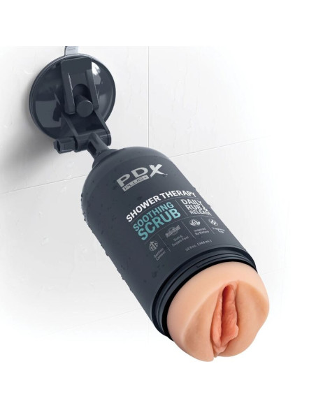 PDX PLUS – STROKER MASTURBATORIUS, DISKRETIŠKO BUTELIO DIZAINO RAMINAMASIS ŠVEITIKLIS