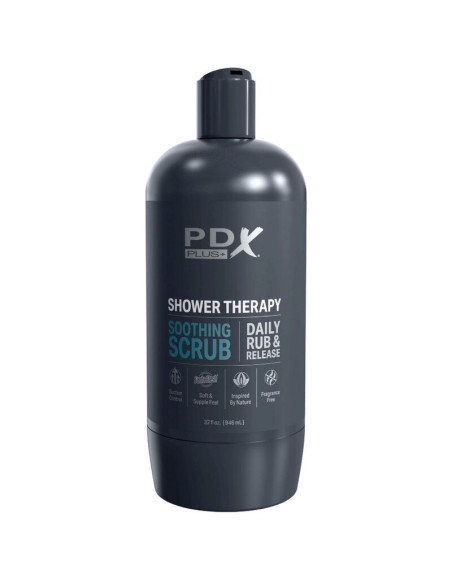 PDX PLUS – STROKER MASTURBATORIUS, DISKRETIŠKO BUTELIO DIZAINO RAMINAMASIS ŠVEITIKLIS