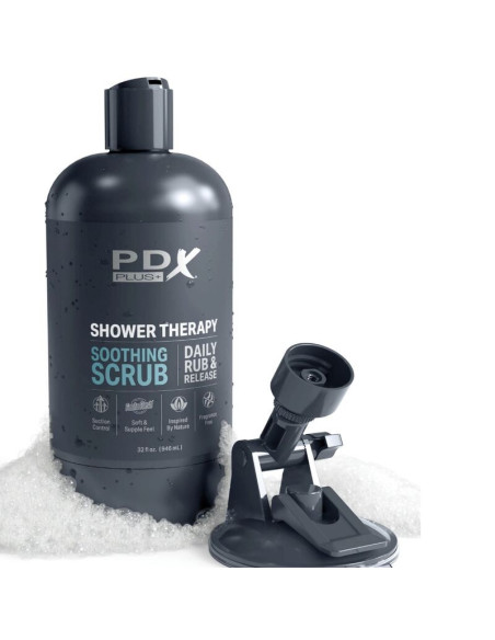 PDX PLUS – STROKER MASTURBATORIUS, DISKRETIŠKO BUTELIO DIZAINO RAMINAMASIS ŠVEITIKLIS