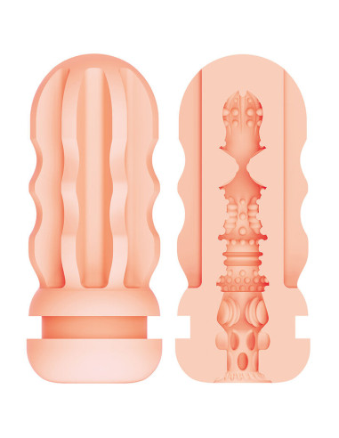PRETTY LOVE - SHERRY VAGINA MASTURBATOR WITH SUCTION CUP AND INTERNAL TEXTURES