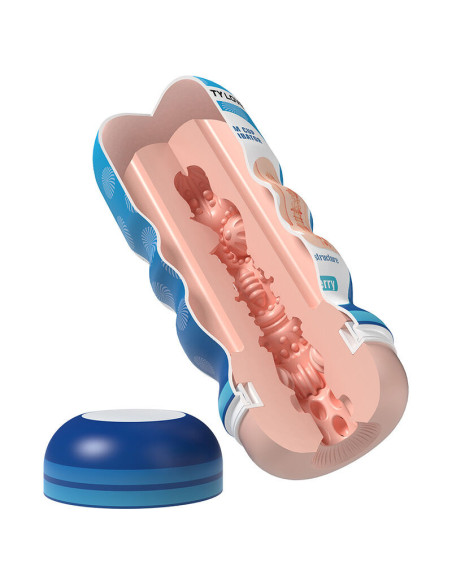 PRETTY LOVE - SHERRY VAGINA MASTURBATOR WITH SUCTION CUP AND INTERNAL TEXTURES