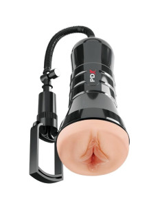 PDX EXTREME - WET PUSSIES SUPER SUCKER XXL LIGHT VAGINA STROKER WITH SUCTION 27.3 CM