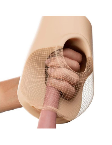 PDX PLUS - REALISTIC VAGINA PUSSY POUNDER SQUEEZE STROKER 18 CM