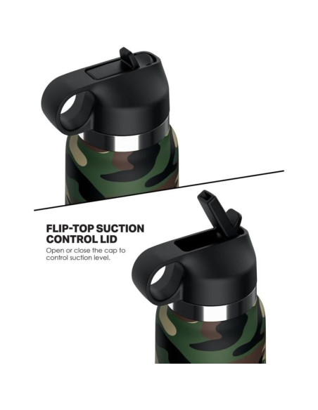 PDX PLUS - FAP FLASK HAPPY CAMPER DISCREET MASTURBATOR CAMOUFLAGE