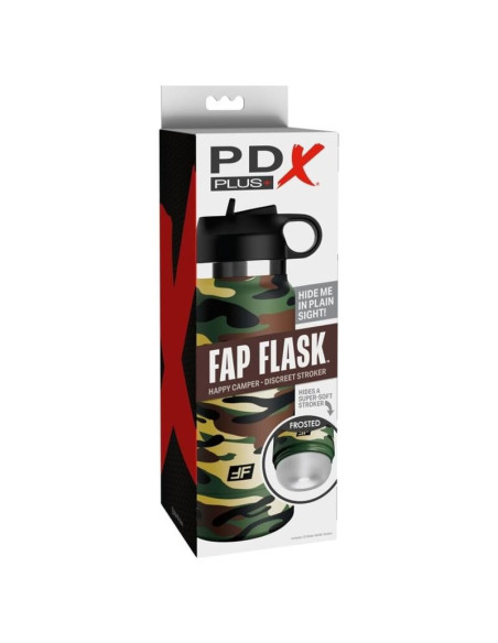 PDX PLUS - FAP FLASK HAPPY CAMPER DISCREET MASTURBATOR CAMOUFLAGE