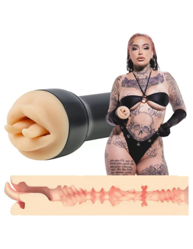 KIROO - RAVEN MOUTH REALISTIC VIPER TONGUE MASTURBATOR