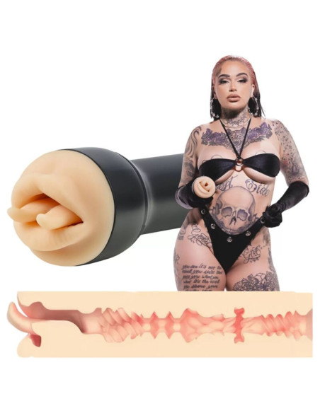 KIROO - RAVEN MOUTH REALISTIC VIPER TONGUE MASTURBATOR