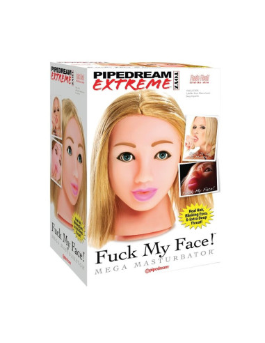 EXTREME TOYZ - IŠDULKINK MANE MEGA MASTURBATORIUS ŠVIESIAVEIDIS