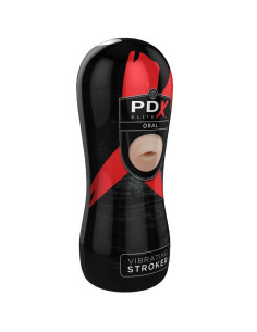 PDX ELITE - VIBRATING ORAL STROKER 2