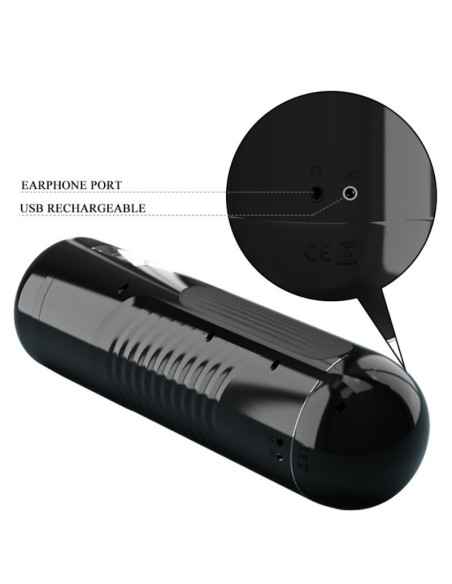 PRETTY LOVE - LORELEI MULTIFUNCTION RECHARGEABLE MASTURBATOR