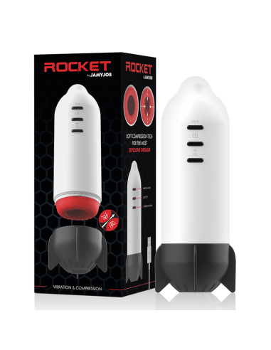 JAMYJOB - ROCKET MASTURBATOR SOFT COMPRESSION TECH AND VIBRATION