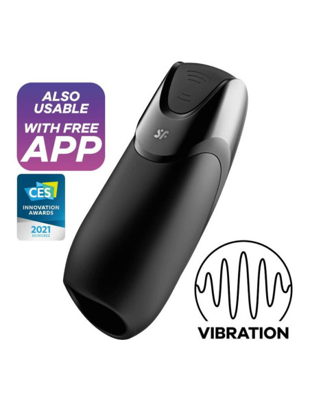 SATISFYER - MEN VIBRATION BLACK
