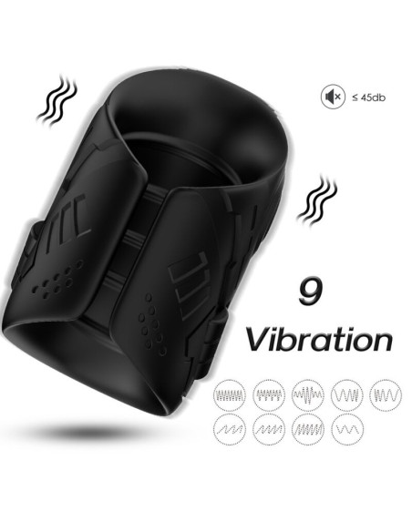 ARMONY - MASTURBATOR and VIBRATOR BLACK