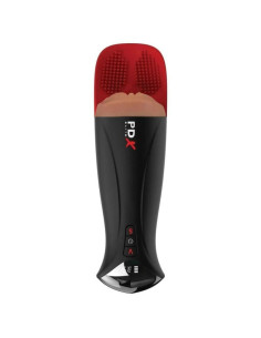 PDX ELITE - FAP-O-MATIC PRO XL AUTOMATIC VIBRATING STROKER BROWN 34.9 CM 2
