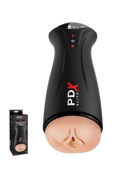 PDX ELITE - FAP-GASM INTERMITTENT SUCTION and VIBRATION MASTURBATOR