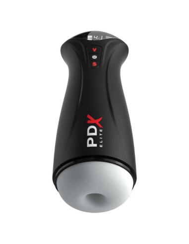 PDX ELITE - FAP-GASM CLEAR MALE MASTURBATOR WITH INTERMITTENT SUCTION