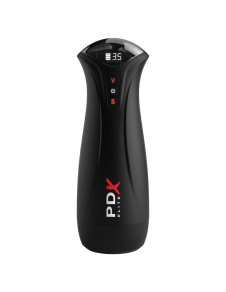 PDX ELITE - FAP-GASM CLEAR MALE MASTURBATOR WITH INTERMITTENT SUCTION