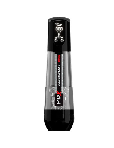 PDX ELITE - AUTOMATINIS VIEWTUBE MAX VIEW SU SKAIDRIA SIURBIMO ANTGALIU