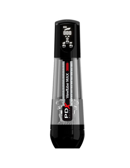 PDX ELITE - VIEWTUBE MAX VIEW AUTOMATIC MASTURNADOR WITH TRANSPARENT SUCTION