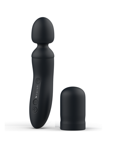B SWISH - BTHRILLED VIBRATOR WAND PREMIUM BLACK