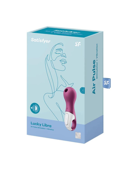 SATISFYER - LUCKY LIBRA STIMULATOR and VIBRATOR