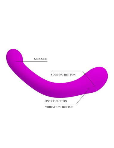 PRETTY LOVE - ALEX LILAC VIBRATOR AND CLITORAL SUCKER