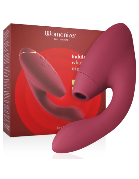 WOMANIZER - DUO 2 STIMULIACIJOS PRIEMONĖ BORDO