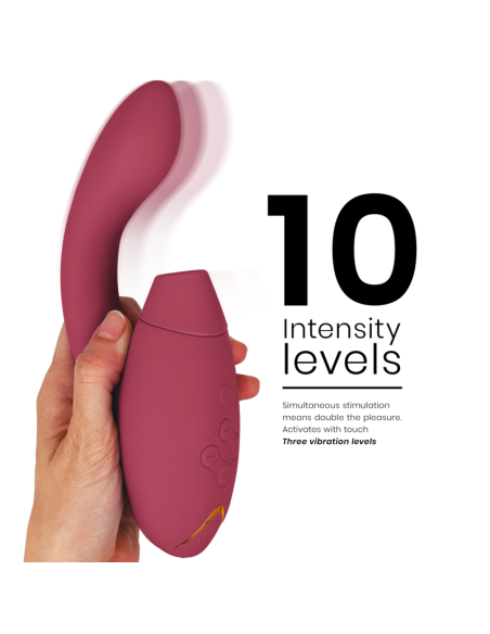 WOMANIZER - DUO 2 STIMULIACIJOS PRIEMONĖ BORDO