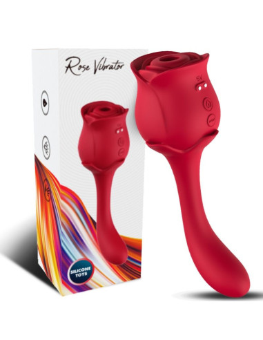 ARMONY - ROSELOVER CLITORIS SUCTION and STIMULATOR RED