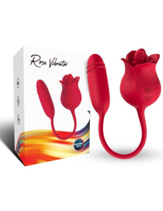 ARMONY - ROSELIP LAIZANTIS VIBRUOJAMAS KLITORIUS IR VIBRUOJAMAS RAUDONAS