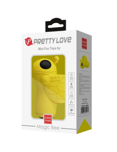 PRETTY LOVE - MINI FUN ŽAISLAI BY MAGIC BEE VIBRATORIUS IR ČIULPTUVAS