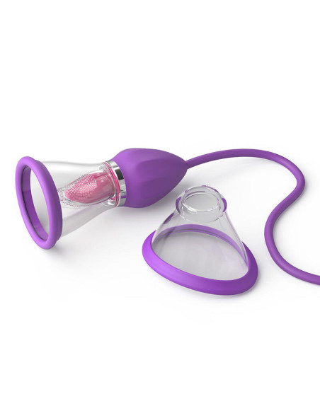 FANTASY FOR HER - ULTIMATE PLEASURE MAX SUCTION HOSE WITH STIMULATING TONGUE PURPLE
