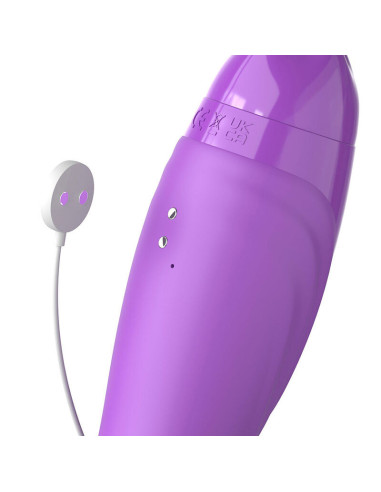 FANTASY FOR HER - ULTIMATE PLEASURE MAX SUCTION HOSE WITH STIMULATING TONGUE PURPLE