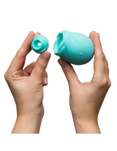 ROMP - ROSE GLOW CLITORAL SUCTION TOOL GLOW IN THE DARK 2