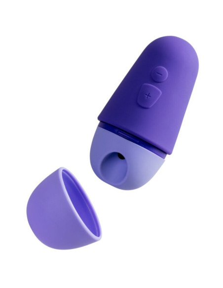 ROMP - FREE X CLITORAL STIMULATOR WITH LID 10 LEVELS RECHARGEABLE PURPLE