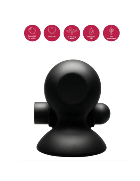 SHE.E.O - RECHARGEABLE VIBRATING NIPPLE SUCTION GEL